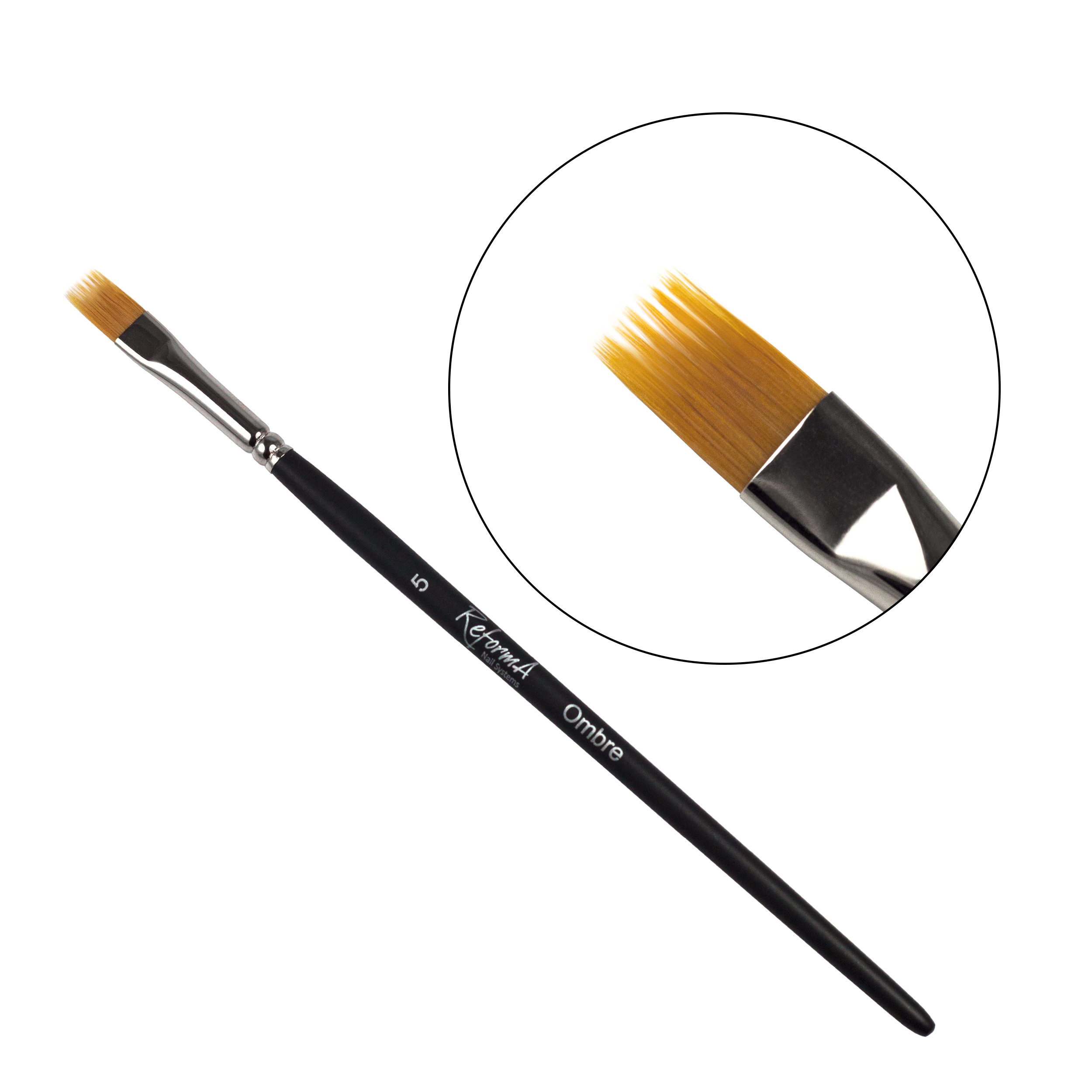 Brush Reforma gel Ombre #5 wood handle
