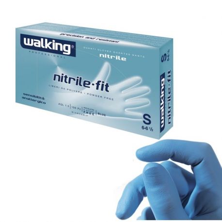 Guanti Monouso NITRILE-FIT, tg.S