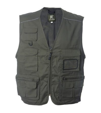 Gilet New Safari - green, S