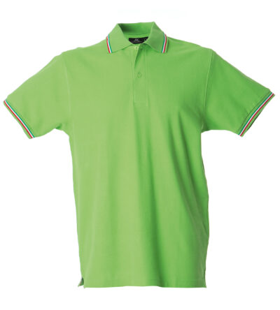 Polo Aosta Man - light green, XS