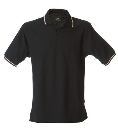 Polo Aosta Man - black, XS