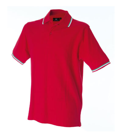 Polo Aosta Man - red, XS