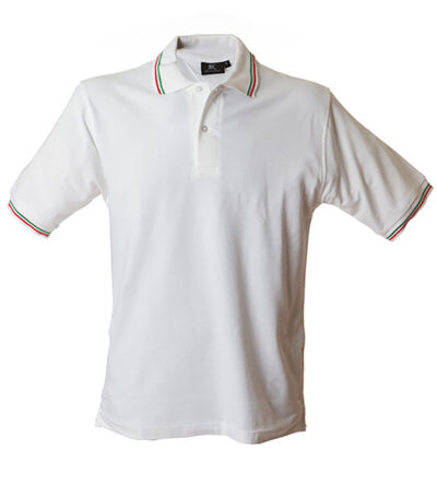 Polo Aosta Man - white, XS