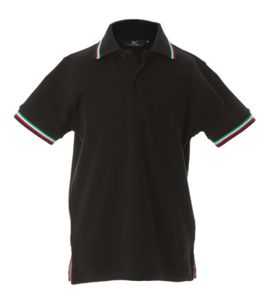 Polo Aosta Boy - black, S