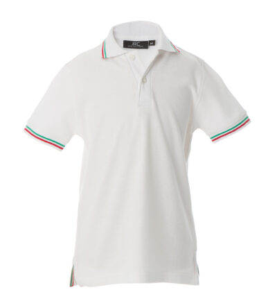 Polo Aosta Boy - white, S