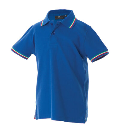 Polo Aosta Boy - royal, S