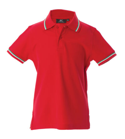 Polo Aosta Boy - red, S