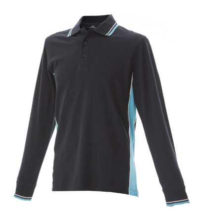 Polo Malta - NAVY/SKY, S