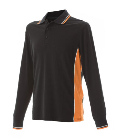 Polo Malta - black/orange, S