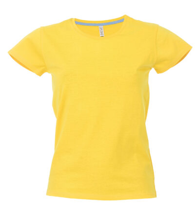 T-shirt California Lady - yellow, S