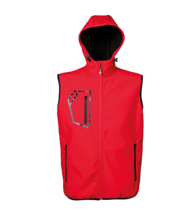 Gilet Stelvio - red, S