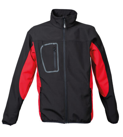 Giubbotto Calgary - Black/Red, S