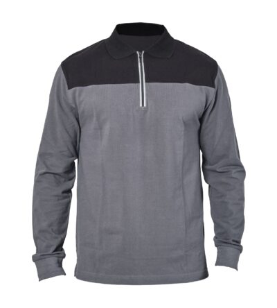 Polo Lubiana - grey/black, XS