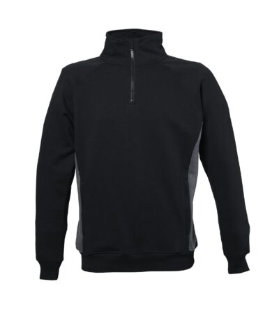 Felpa Wisconsin - black/grey, S