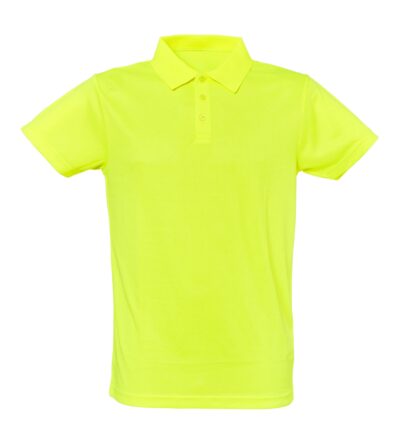 Polo Wimbledon Man - yellow fluo, S