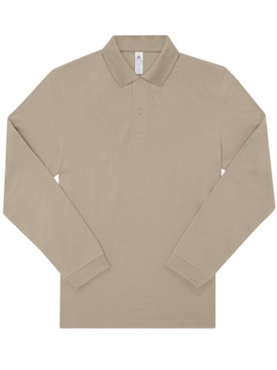 B&C My polo 180 LSL - mastic, S