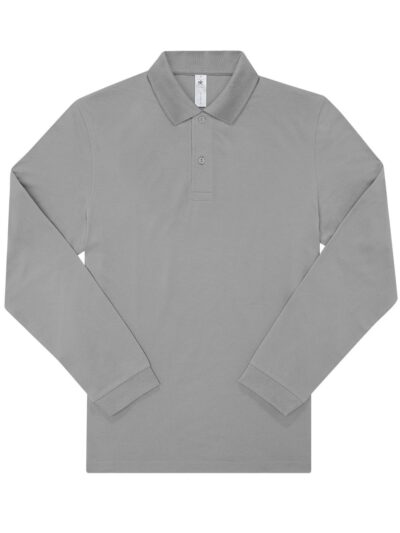 B&C My polo 180 LSL - sport grey, S