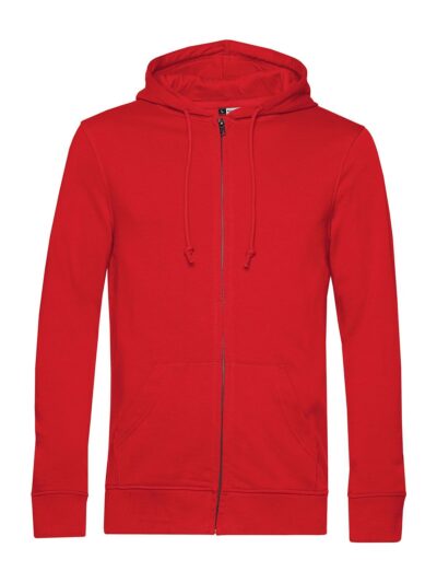 Inspire Zipped Hood - red, XS