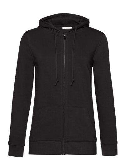 Inspire Zipped Hood /women - black pure, XS