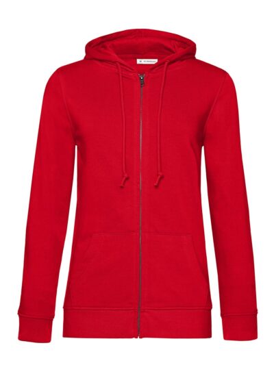 Inspire Zipped Hood /women - red, XS