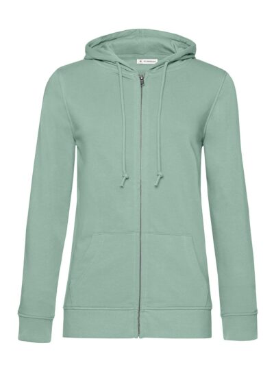 Inspire Zipped Hood /women - sage, XS