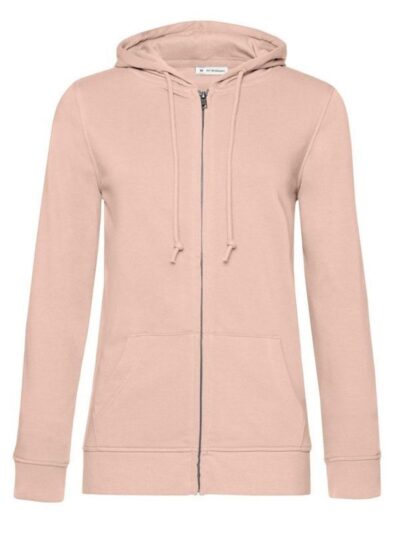 Inspire Zipped Hood /women - soft rose, XS