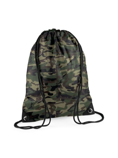 Premium Gymsac - jungle camouflage, UNICA