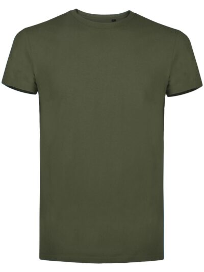 T-shirt - Moon - earthy green, S