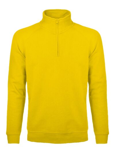 Felpa mezza zip - Sirio - gold, S