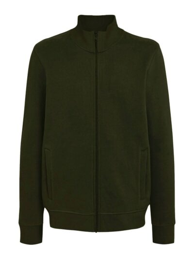 Felpa jacket - Harlem - olive, XS