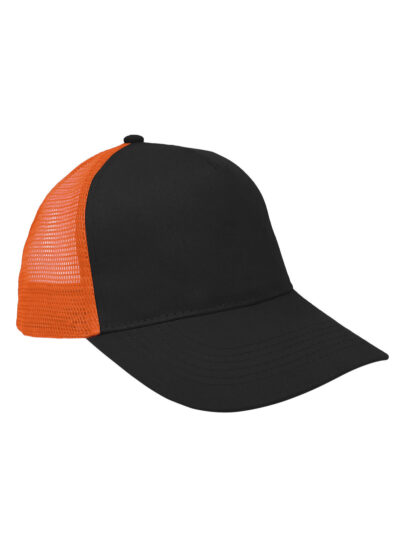 Cappellino trucker - Drummer - black/orange, UNICA