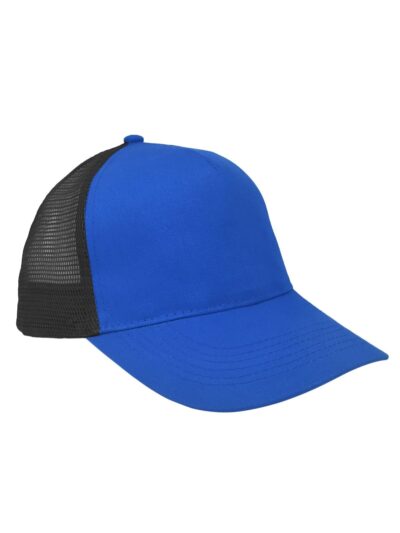 Cappellino trucker - Drummer - Royal blue/Black, UNICA