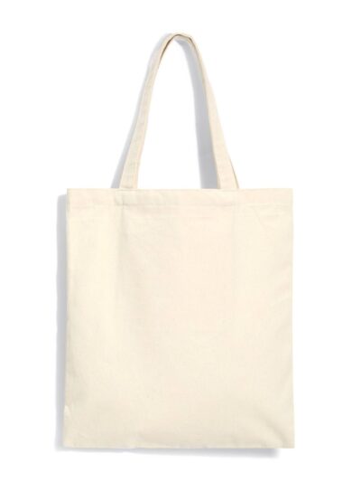 Canvas Shopper con soffietto - natural, UNICA