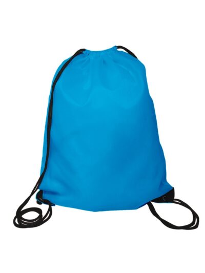 Gymsac in poliestere - turquoise, UNICA