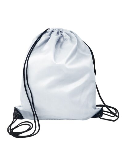 Gymsac in poliestere - white, UNICA