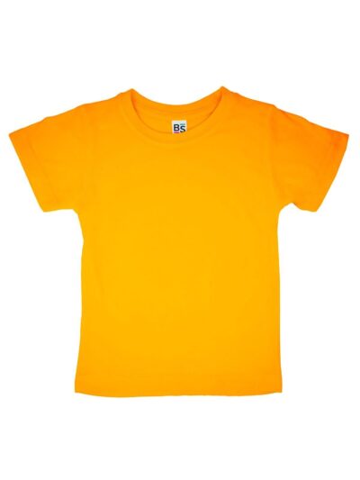 T-shirt Cotton Touch Bambino - orange fluo, 11/12