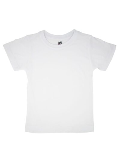 T-shirt Cotton Touch Bambino - white, 1/2