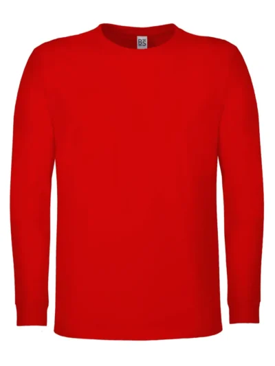 T-shirt Evolution Kids Maniche Lunghe - red, 5-6