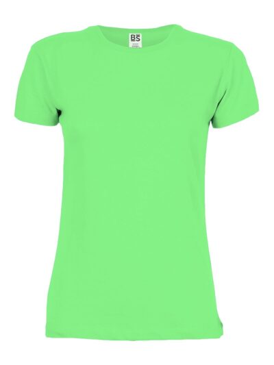 T-shirt Cotton Touch Donna - green fluo, XS