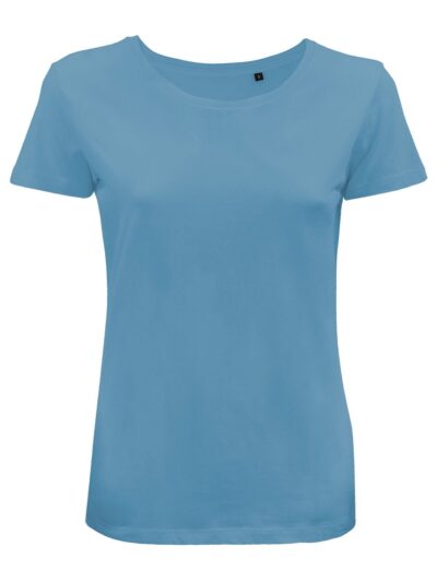 T-shirt organic Moon Donna - mineral Blue, XS