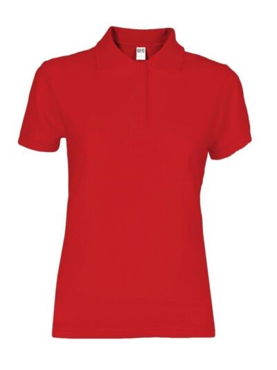 Evolution Polo Donna - red, XS
