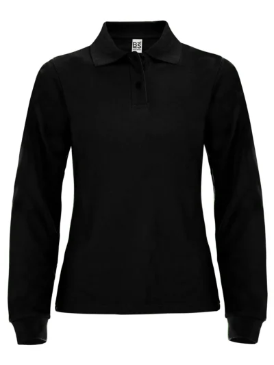 Evolution Polo Women LS - black, XL