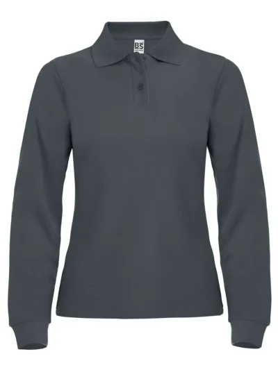 Evolution Polo Women LS - anthracite, L