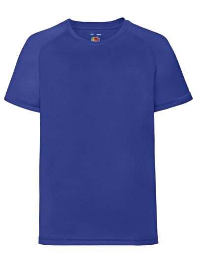 Kids Performance T - royal blue, 3-4