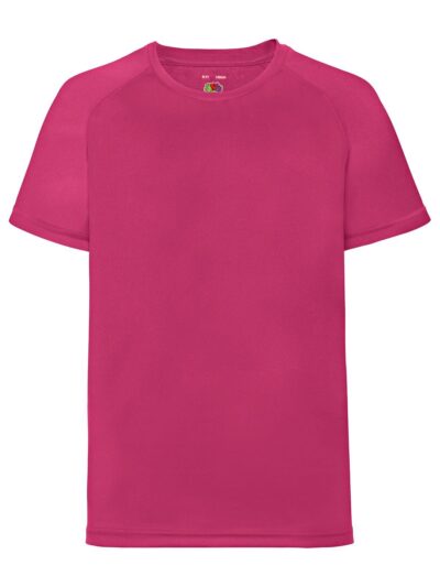 Kids Performance T - fuchsia, 3-4