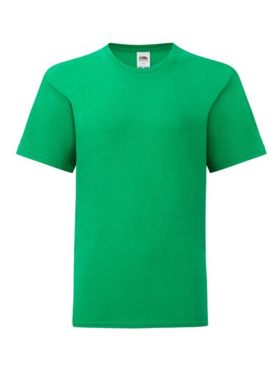 Kids Iconic 150 T - kelly green, 3-4