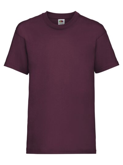 Kids Valueweight T - burgundy, 3-4