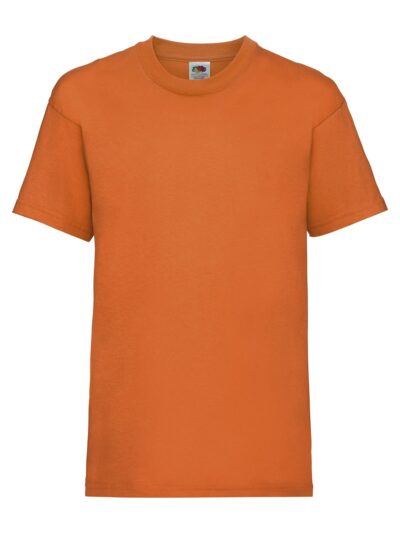 Kids Valueweight T - orange, 3-4