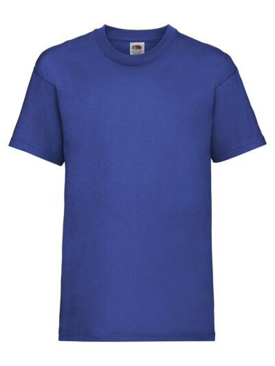 Kids Valueweight T - royal blue, 1-2