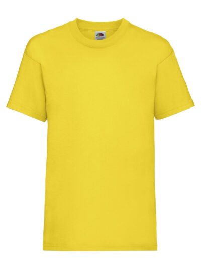 Kids Valueweight T - yellow, 3-4